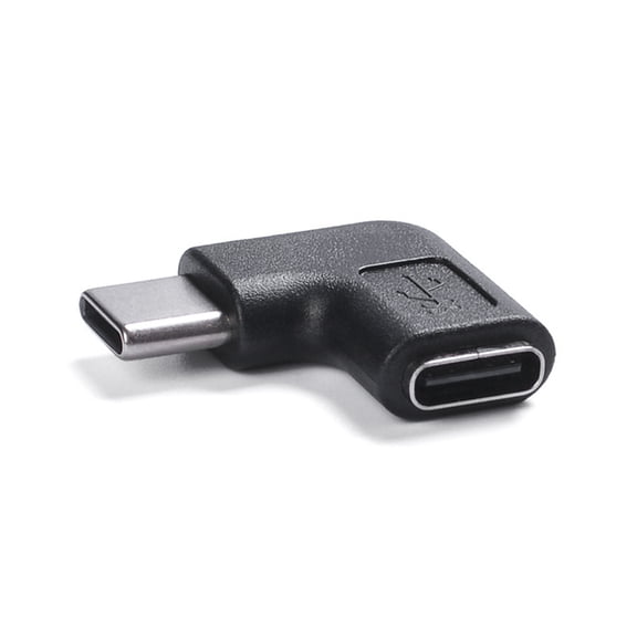 USB C 90 Degree Right Angle Adapter Type C Male to Female Coupler 10Gbps 5A