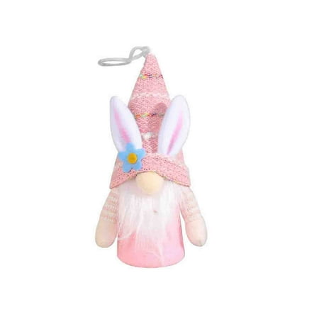 

YZHM Faceless Dolls with Lights Window Pendants Creative Doll Ornaments Easter Decorations