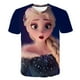 thumbnail image 1 of Verano niñas Frozen Elsa camisetas chico dibujos animados 3D estampado manga corta Kawaii camisetas Top niños Elsa princesa camiseta Clothes4T Gao Jinjia LED, 1 of 2