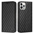 thumbnail image 1 of Mantto Wallet Case Compatible for iPhone 12,iPhone 12 Pro,Shockproof Magnetic Closure Flip RFID Blocking Card Pocket Kickstand PU Leather Phone Cover,Black, 1 of 11