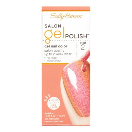 Sally Hansen Salon Professional Gel Nail Polish, Lady Luster