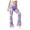 e-427Purple92, variant on ANINEO Women's High Waist Water Ripple Print Yoga Pants Flared Casual Bell Bottoms With Stretch Comfort Classic Daily Female Trousers