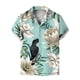 thumbnail image 1 of Camisas Para Hombre Manga Larga Regular Fit Camiseta de manga corta con estampado informal de moda de verano para hombre (P, L), 1 of 3