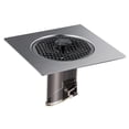 thumbnail image 2 of Drenaje de Piso Perfecl Cuadrado de Metal Inoxidable 4 Pulgadas, 2 of 7