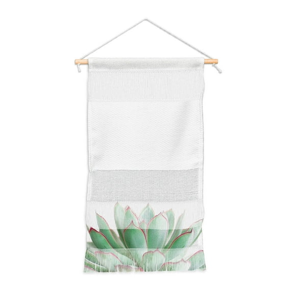 Society6 Cassia Beck Echeveria Large Portrait Fiber Wall Hanging