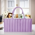 thumbnail image 3 of Halloween Portable Baby Diaper Caddy Organizer Nursery Diaper Wipes Storage Bag Casual Handbag (Purple), 3 of 10