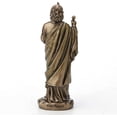 thumbnail image 5 of Veronese Design 3 3/8" Saint Jude The Apostle Resin Miniature Statue Hand Painted Bronze Finish, 5 of 6