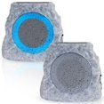 thumbnail image 1 of Altavoces solares Rock NiceBuy resistentes al agua para exteriores, paquete de 2, 1 of 7