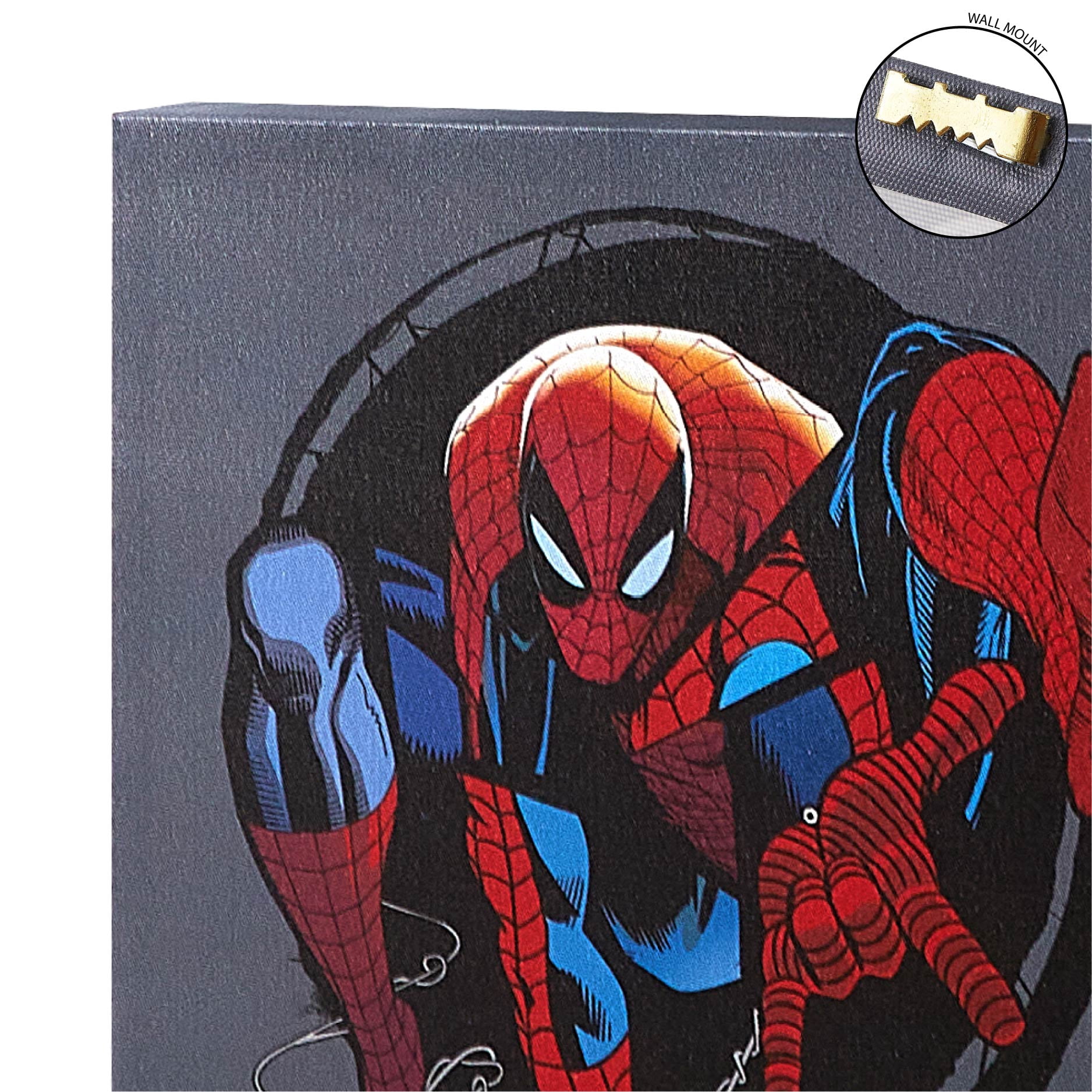 Spider-Man Wall Décor for Kids Room, 4-Pack