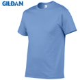 thumbnail image 1 of REDHOTYPE T-Shirt d'Été pour Hommes 100 % Coton Manches Courtes Col Rond Confortable Tops Unis, 1 of 2