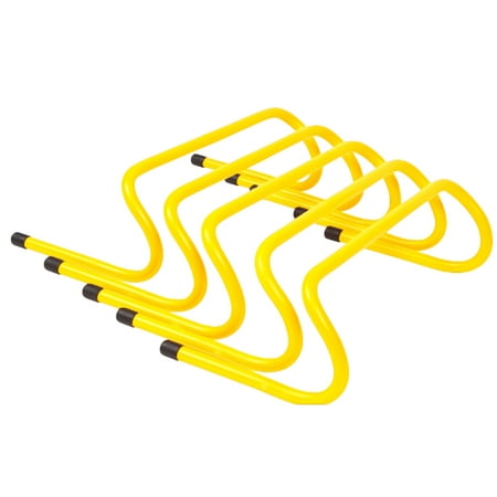 Speed Training Hurdles Pack of 5 - 6 Inch By Trademark Innovations
