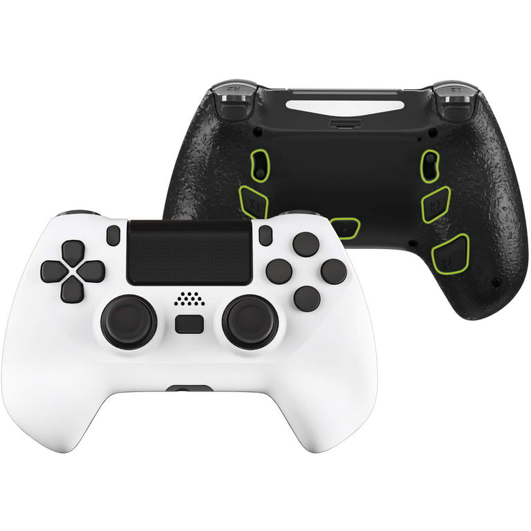 At redigere Gooey konkurrerende eXtremeRate White Decade Tournament Controller (DTC) Upgrade Kit for PS4  Controller JDM-040/050/055, Upgrade Board & Ergonomic Shell & Back Buttons  & Trigger Stops - Controller NOT Included - Walmart.com