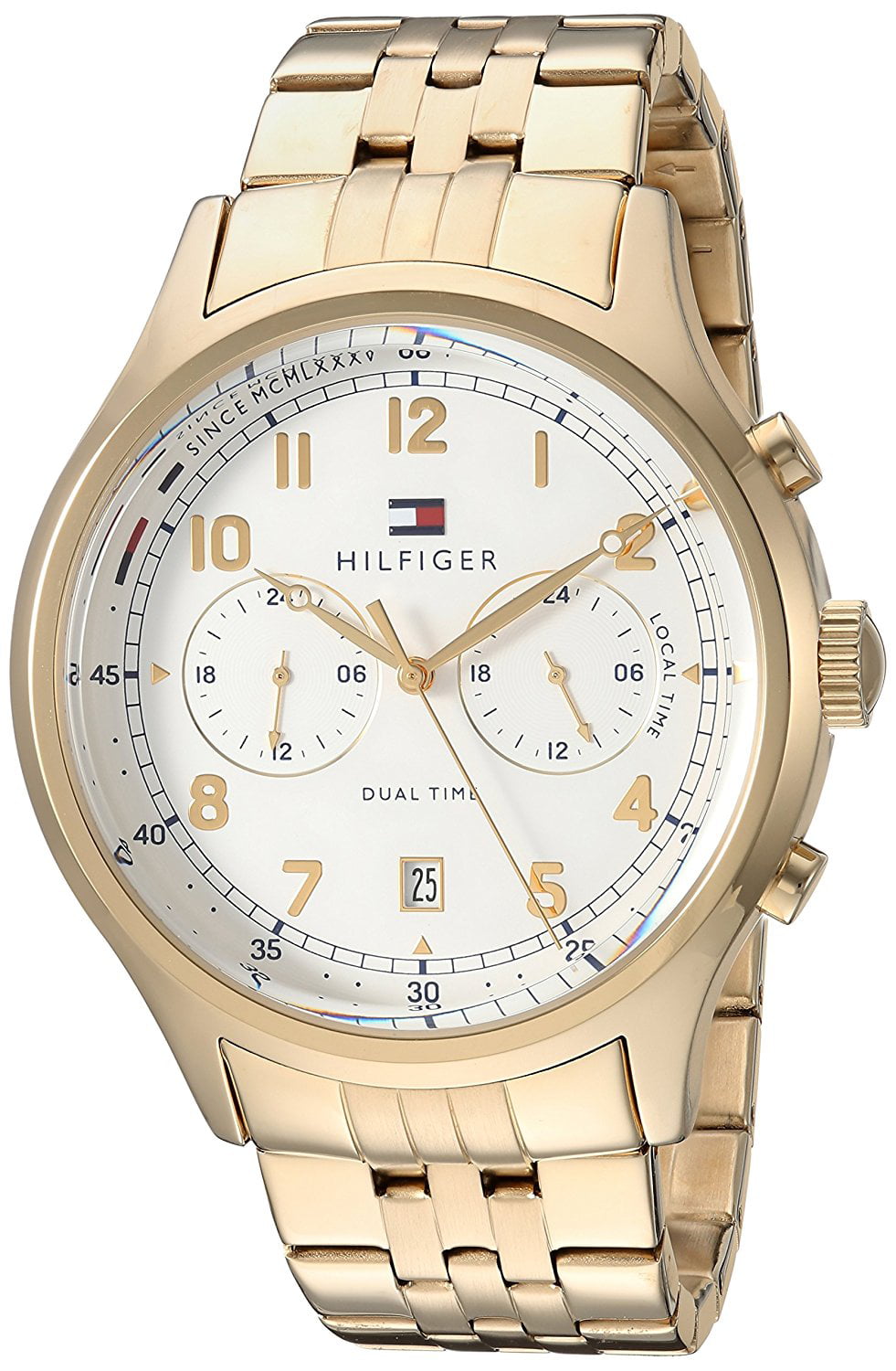 Tommy Hilfiger - Emerson Gold-Tone Chronograph Ladies Watch 1791390 ...