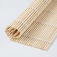 thumbnail image 3 of Esterilla enrollable de bambú natural para sushi, rodillo para sushi de 1 pulgada para hacer sushi, 3 of 5