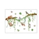 thumbnail image 3 of Animales Pegatinas de pared Monkey Cadenas de pared de la pared Fotografía Mural Decoración del hogar Decoración de arte del hogar, 3 of 9