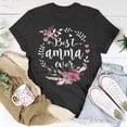 thumbnail image 5 of Best Amma Ever Thanksgiving Floral Funny Gifts Gift For Womens Unisex TShirt, 5 of 6