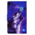 thumbnail image 6 of ELEHOLD Flip Leather Case design for Samsung Galaxy Tab A7 Lite 8.7 (2021) Card Slots Kickstand Function Cute Pattern Shockproof Case,(T220/T225),D, 6 of 8