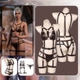 thumbnail image 2 of Disfraz de Baldur Cos Gate 3 de Shadowheart, disfraz de fantasía para mujer adulta, lencería sexy de cuero, traje de carnaval para Halloween, 2 of 5