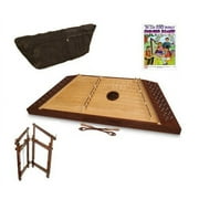 American Hammer Dulcimer, Case, Stand & Book