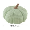 thumbnail image 5 of Plush Pumpkin Pillow 15.7 inch Simulated 3D Cushion Stuffed Pumpkin Toy Pillows Fall Decorations for Thanksgiving Christmas Halloween Bedroom Sofa Couch, Large Size, 5 of 7