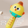 thumbnail image 4 of 2 In 1 Wireless Kids Microphone And Mini Voice Changer Toy For Toddlers With Built In Music Player And Sounds Idea, 4 of 6