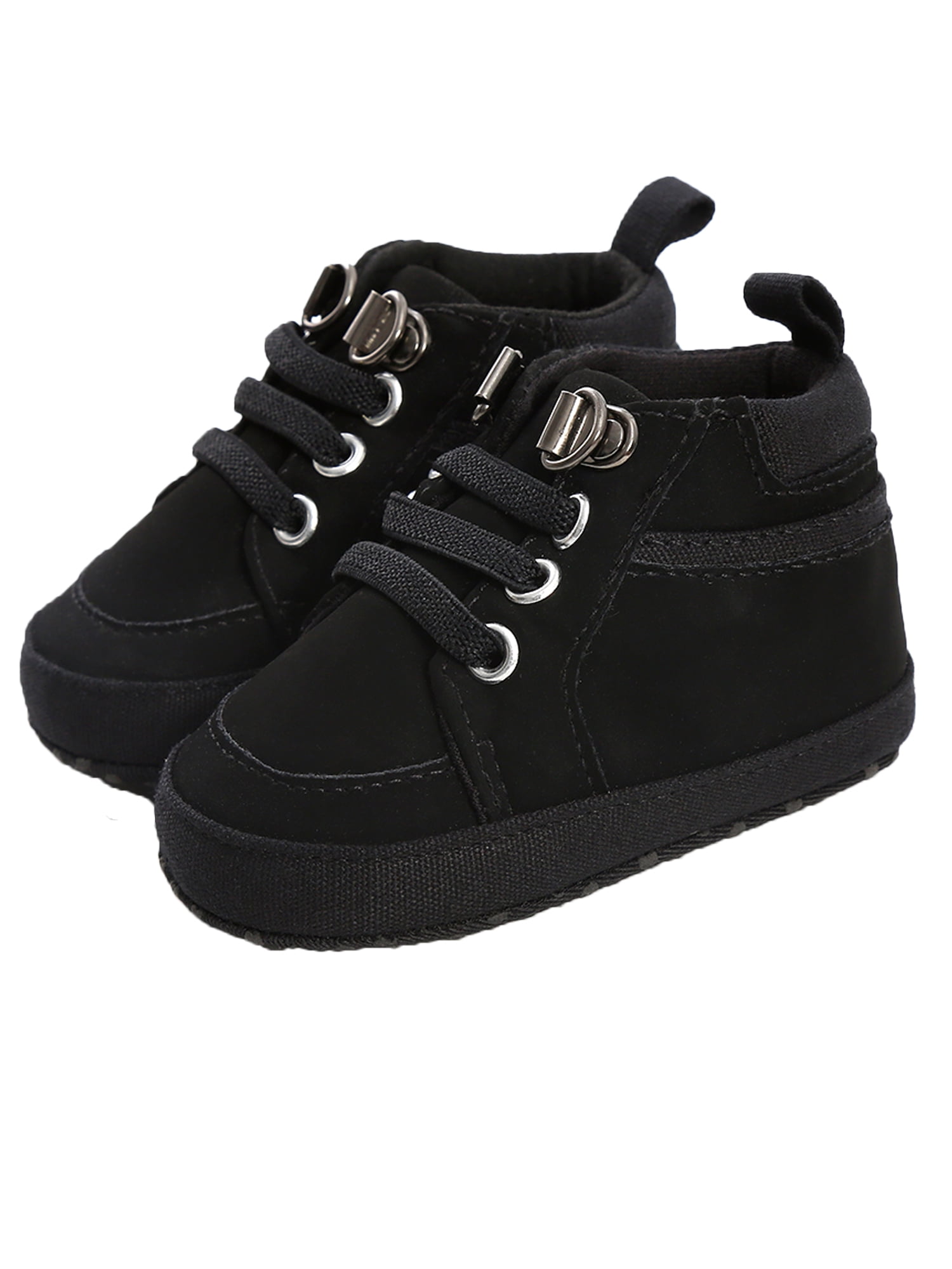 black first walker shoes