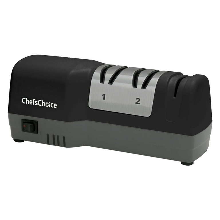 Reviews for Chef'sChoice 3-Stage White Hybrid Diamond Hone Electric Knife  Sharpener