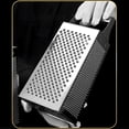 thumbnail image 3 of Efficient Grating Grater, Non-Slip Base Stainless Steel 4-Sided Grater With Sharp Blades, Perfect For Various Foods, Compact Tower Design For Space Saving, Ideal For Cooking Lovers, 3 of 5