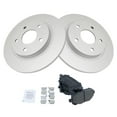 thumbnail image 3 of TRQ Rear Metallic Brake Pads & G-Coated Rotors Kit Fits Select Chrysler Dodge Ram VW, 3 of 5