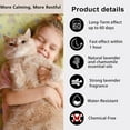 thumbnail image 5 of VALLARY PET CARE - Behavior and Calming Collar for Cats, 4Ct, Purple, Helps for 60 Days, Designed to Reduce Stress and Anxiety, 5 of 9