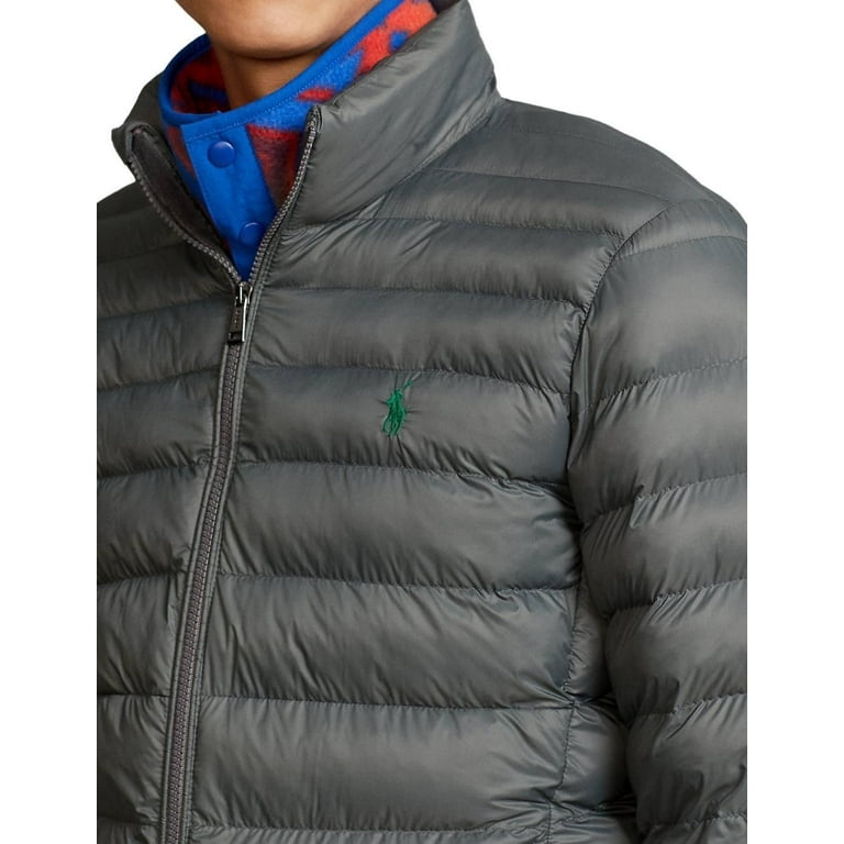 Polo Ralph Lauren Men's Nylon Packable Quilted Jacket, 2XL Polo Ralph Lauren Men's Nylon Packable Quilted Jacket, 2XL