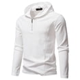 thumbnail image 2 of KANG Half Zip Pullover Hooded Athletic Sweatshirt Lightweight Breathable Performance Activewear Top For Running Training Casual Wear, 2 of 4