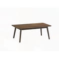 thumbnail image 4 of Solid Rubber Wood Coffee Table - Lamonte Contemporary, 4 of 6