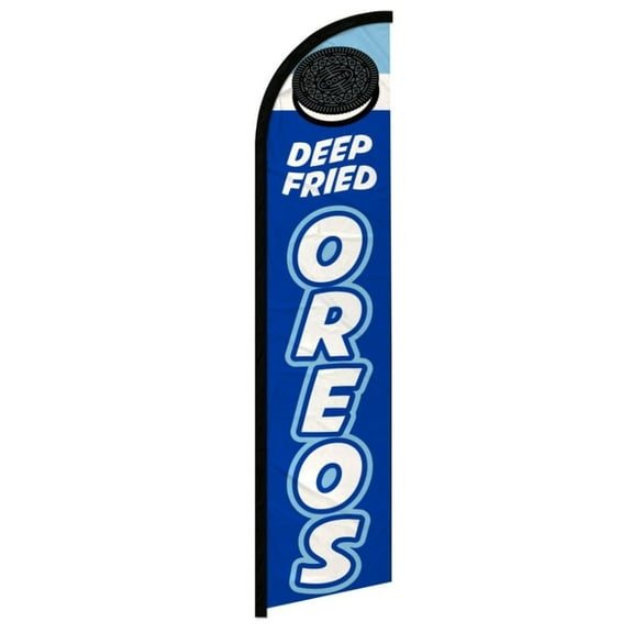 Deep Fried Oreos Windless Banner Flag