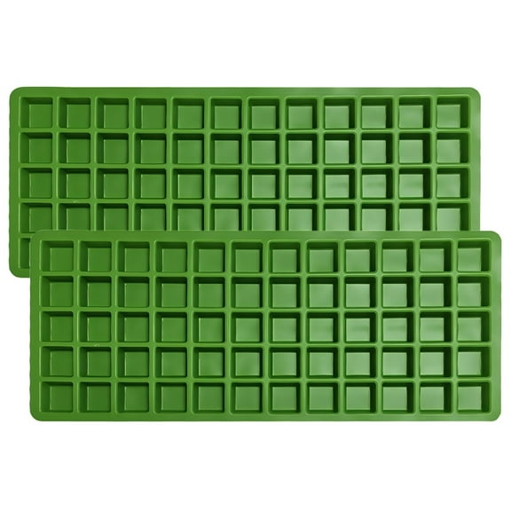 2Pcs 60 Grids Silicone Food Trays Ice Cubes Molds For Harvest Right Freeze Dryer