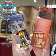 thumbnail image 2 of Vaso para beber con pajita de Paw Patrol para niños, botellas de agua a prueba de fugas con dibujos animados, botella de bebida portátil para exteriores, taza encantadora para niños, 2 of 5