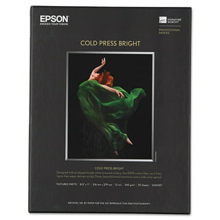 Epson Bright White Pro Paper - S041586-4, 8.5 x 11 (500 sheets)