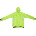 thumbnail image 4 of Imperméable Vélo Imperméable Coupe-Vent Imperméable Fluorescent Vert & Réfléchissant Bande Imperméable Résistant aux Rides51101, 4 of 5
