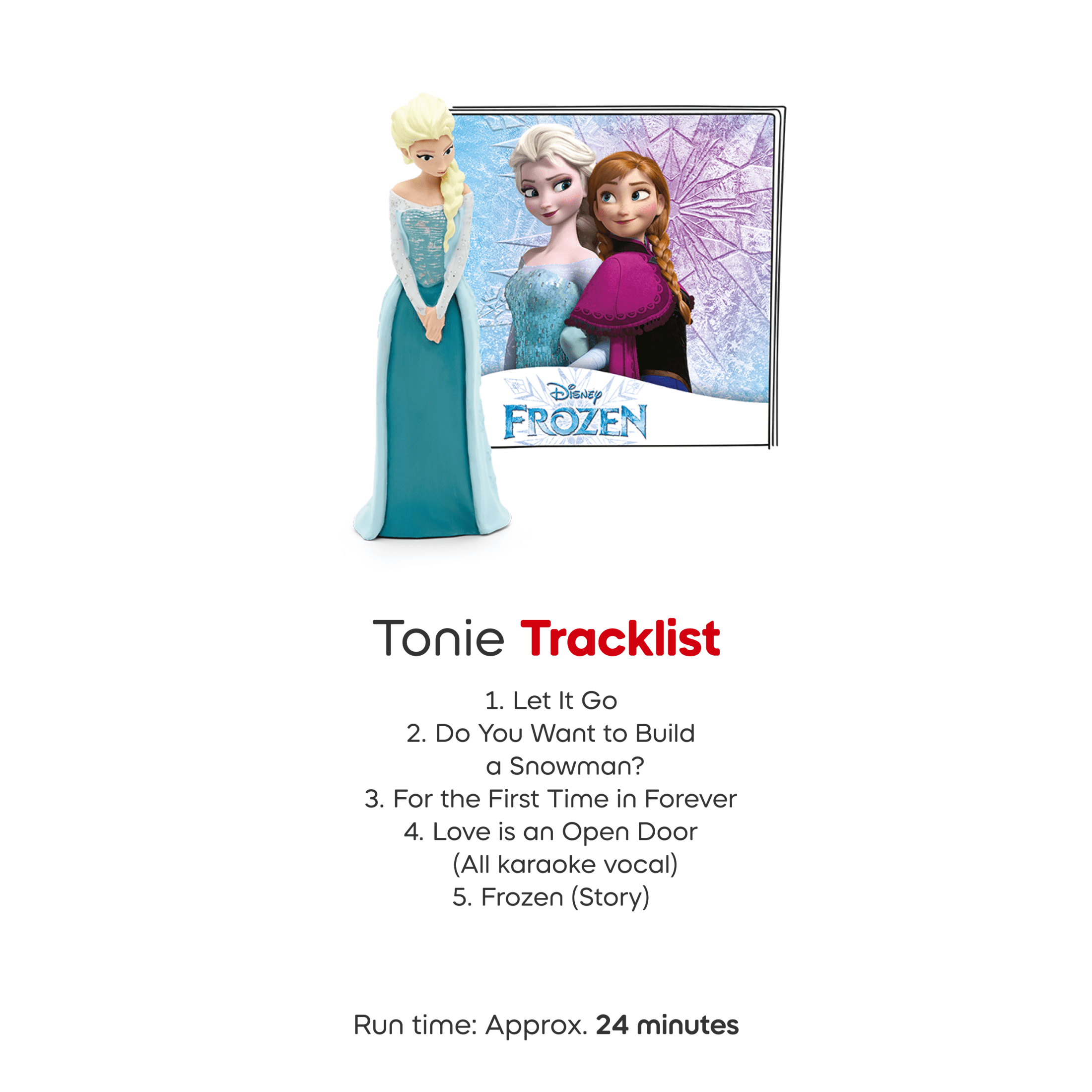 Disney Frozen Elsa Toniebox Audio Player for Kids Starter Set