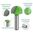 thumbnail image 3 of 1pc 8mm Shank Ball Nose End Mill Round Nose Cove CNC Milling Bit Radius Core, 3 of 8