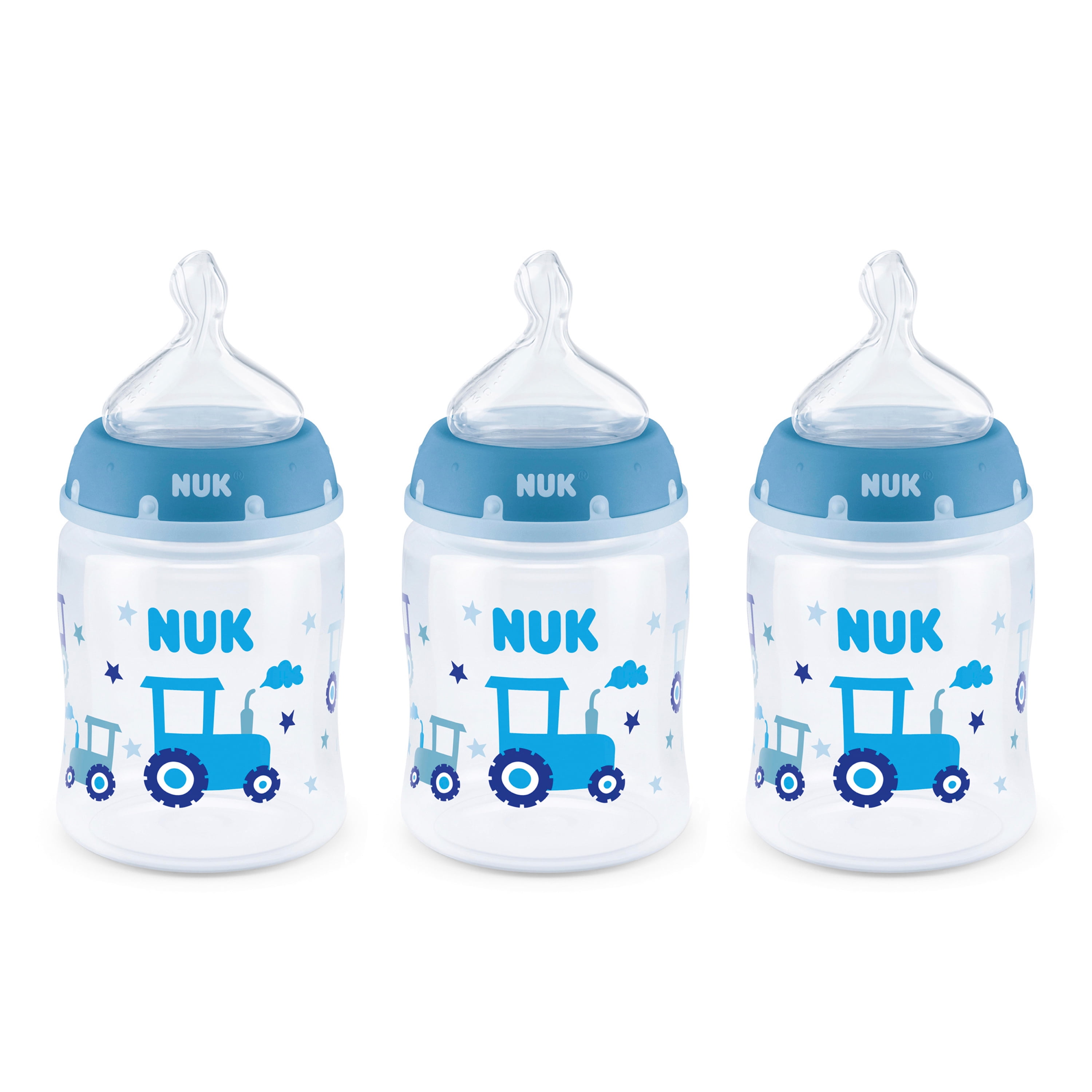 NUK Smooth Flow Anti-Colic Bottle, 5 oz, 3-Pack