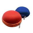 thumbnail image 6 of Mini Round Earbuds Case 1 Pack - Small Electronic Zipper Case - Storage Pouch Zipper Carrying Case for Earphone, Ear Bud, Adapter, Cable, Charger, Headset, 6 of 7