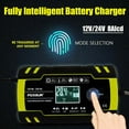thumbnail image 1 of Chargeur de Batterie de Voiture 12v 24v Type Réparation de Camion EU, 1 of 9