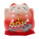 thumbnail image 1 of Figura de gato de la fortuna, decoración asiática, Maneki Neko, adorno creativo de cerámica para el hogar y la oficina, 1 of 7