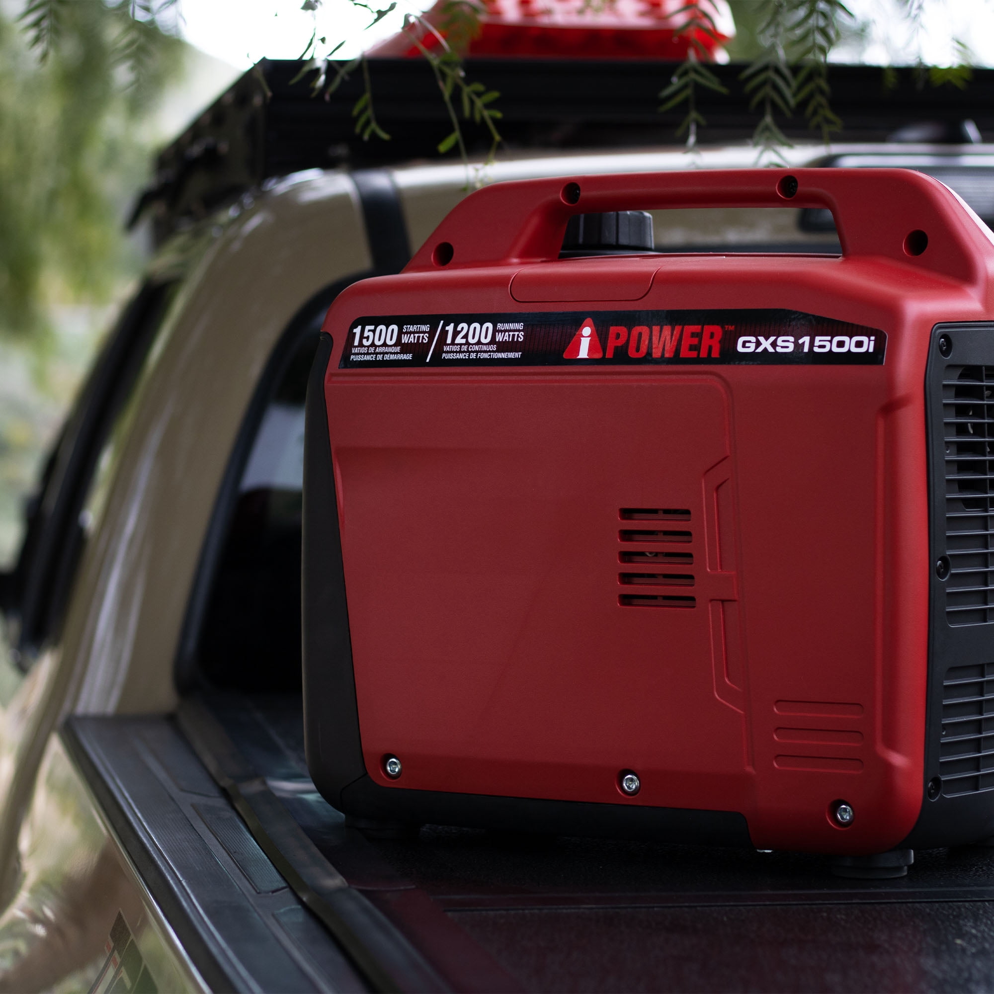 A-iPower 1500-Watt Ultra-Light Gasoline Inverter Generator with 60cc Engine and CO Sensor