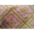 thumbnail image 4 of oneOone Cotton Silk Fabric Diamond|Triangle & Check Geometric Decor Fabric Printed BTY 42 Inches Wide, 4 of 4