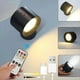 thumbnail image 2 of Lámpara de Pared LED con Control Táctil, Control Remoto IR, Rotación de 360°, Recargable por USB, Luz Portátil Inalámbrica para Dormitorio., 2 of 8