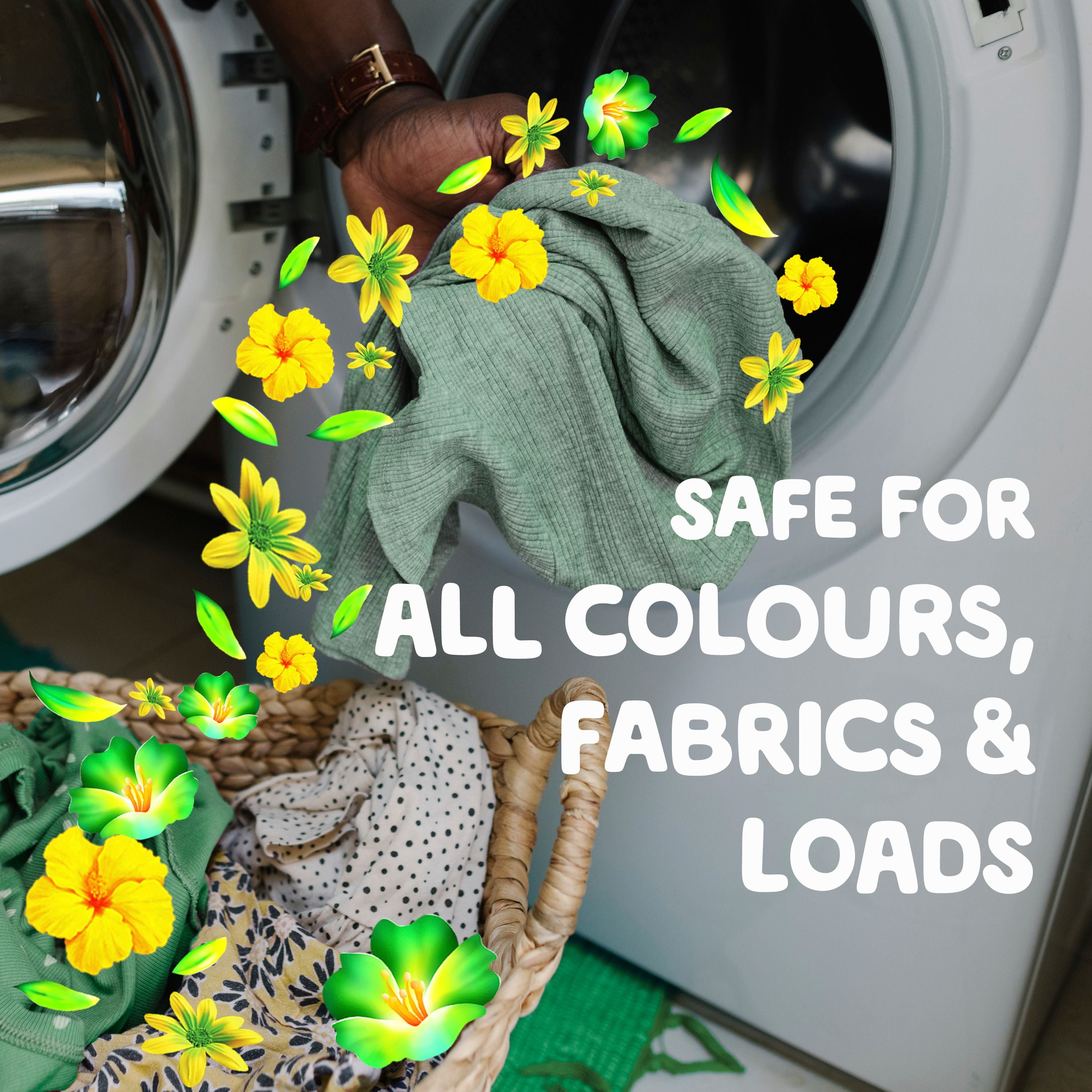 Perles de rehausseur de parfum pour lessive Gain Fireworks, Original, unité à usage unique