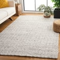 thumbnail image 2 of SAFAVIEH Natura Thaddeus Solid Area Rug, Silver, 6' x 9', 2 of 7