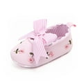 thumbnail image 2 of adviicd Baby Shoes Girl 12-18 Months White Toddler Sneakers Baby Boy Girl Sneakers High-Top Ankle Shoes Pink 12 Months, 2 of 5